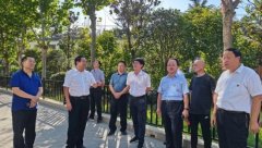 南阳市卧龙区委书记高贤信调研“创文”和乡村振兴工作