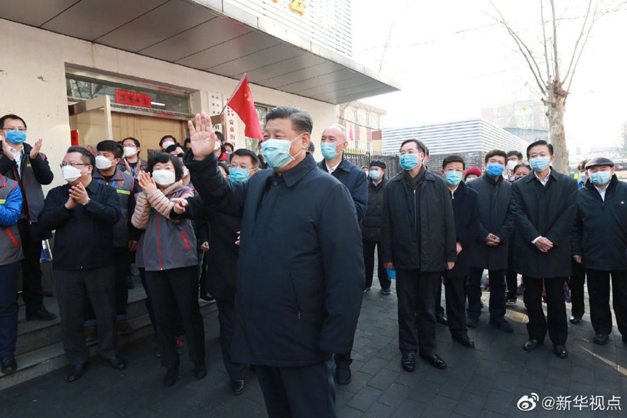 习近平在北京市调研指导新型冠状病毒肺炎疫情防控工作时强调以更坚定的信心更顽强的意志更果断的措施坚决打赢疫情防控的人民战争