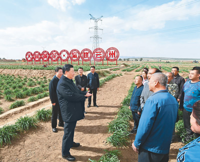 习近平在山西考察时强调：全面建成小康社会乘势而上书写新时代中国特色社会主义新篇章