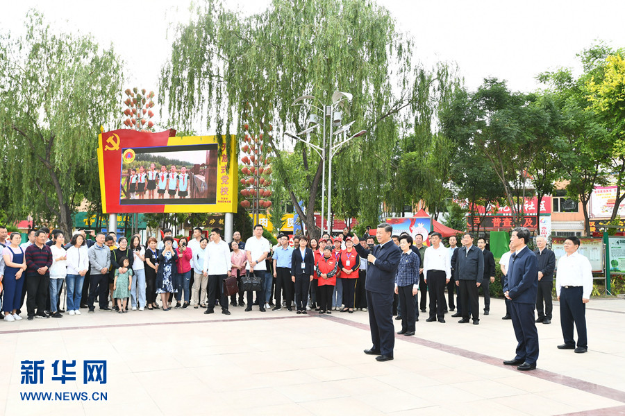 习近平在宁夏考察