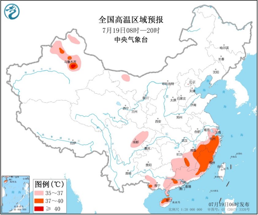 暴雨黄色预警:东北地区南部有大暴雨局地有雷暴大风