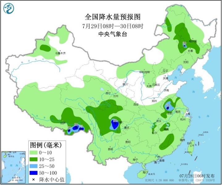 中央气象台：长江中下游将进入高温少雨模式