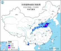 暴雨黄色预警：甘陕川云桂等地有大到暴雨