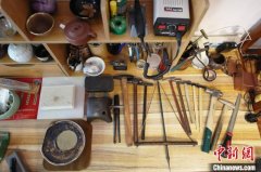 宁夏锔瓷：再铸灵魂 修补缺憾之美