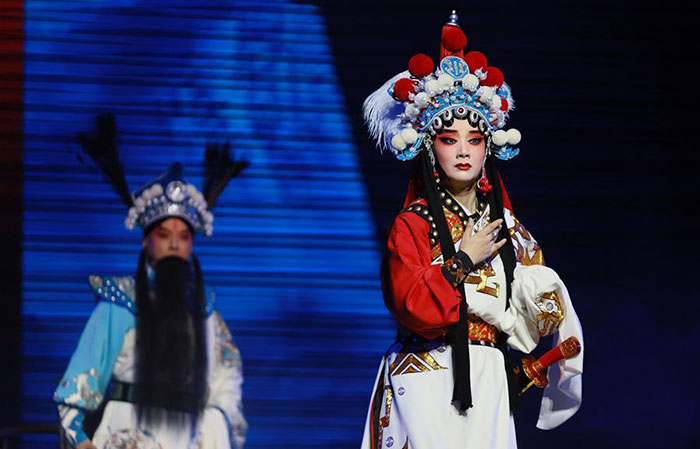 重庆：改版京剧《秦良玉》在石柱上演