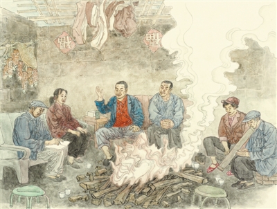 悬崖上凿开幸福路