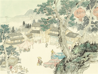 悬崖上凿开幸福路