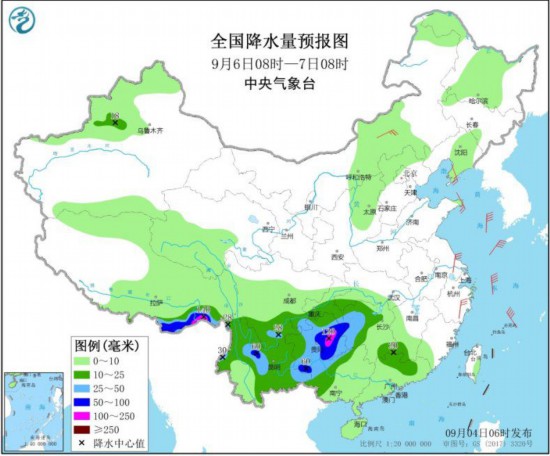 黑龙江内蒙古等地仍有较强风雨西南地区东部等多降雨