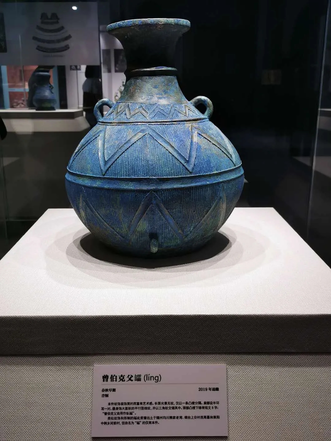 “曾伯克父”青铜组器追索回国后首次京外展出