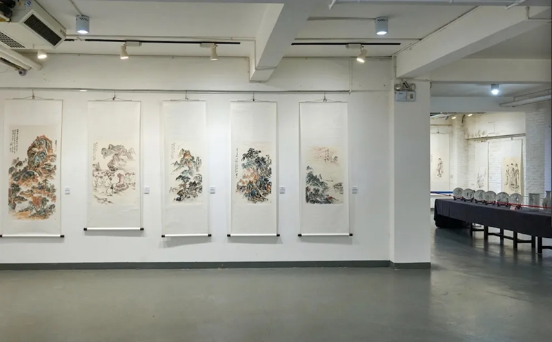 《圆霖大师禅画展》张家界荷堂艺术馆开幕