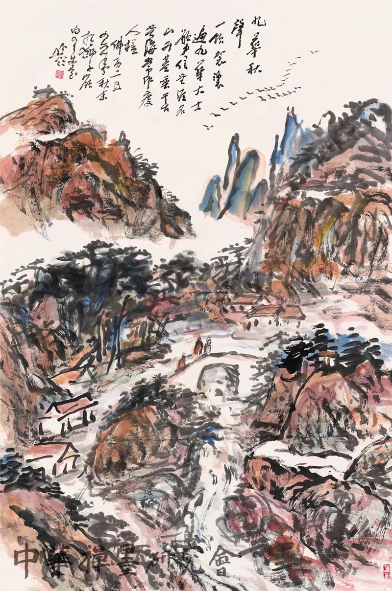 《圆霖大师禅画展》张家界荷堂艺术馆开幕