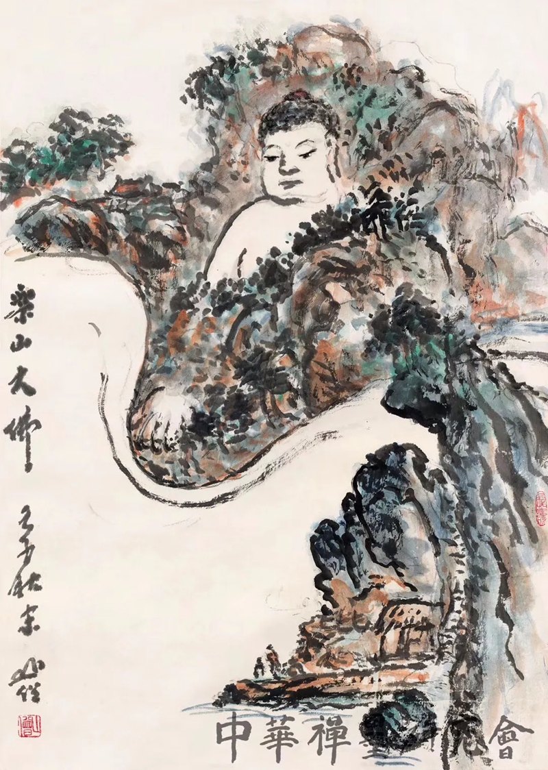 《圆霖大师禅画展》张家界荷堂艺术馆开幕