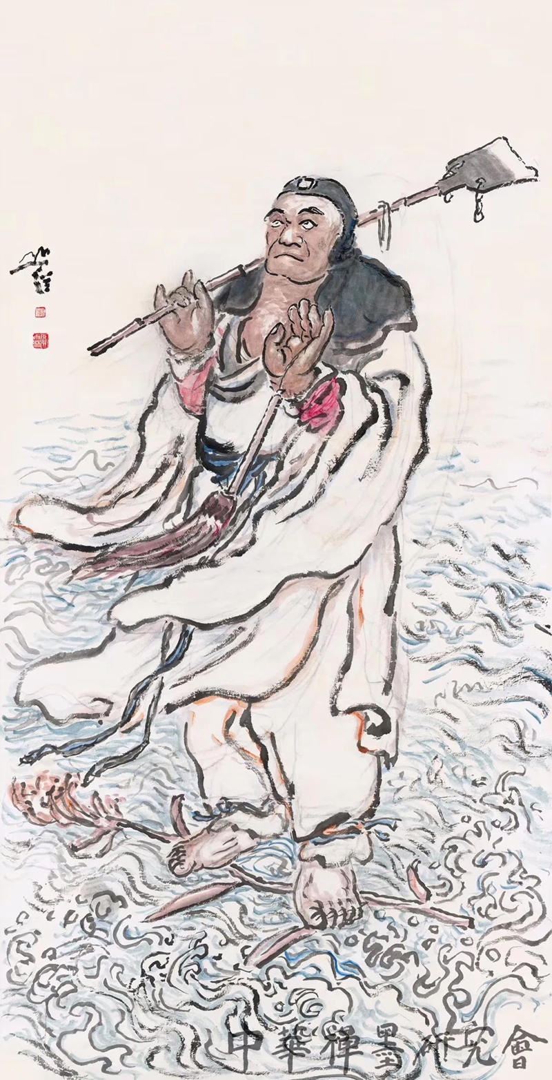 《圆霖大师禅画展》张家界荷堂艺术馆开幕
