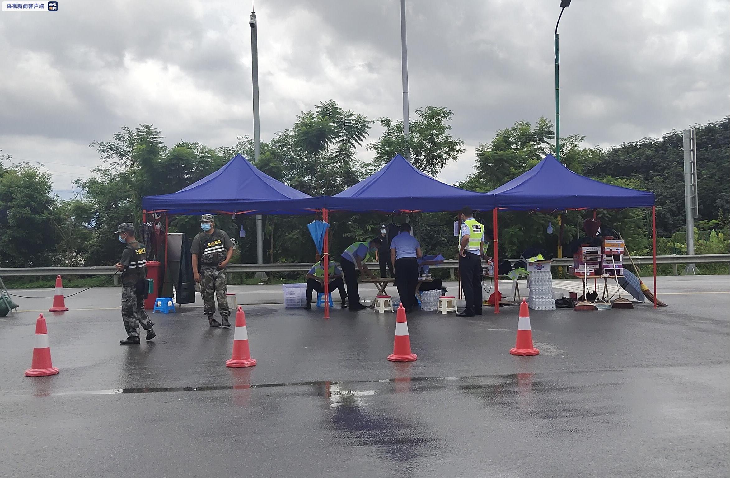 云南瑞丽全面加强边境巡逻管控 阻断非法通道114条 设置边境封控点502个