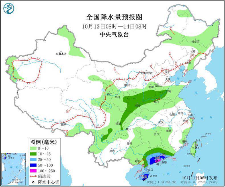冷空气将影响北方地区华北中南部有轻至中度霾