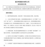 重庆啤酒被其参股子公司起诉，索赔近6.4亿元