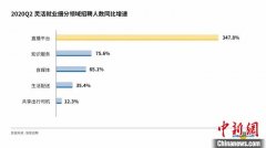 报告：第二季度直播平台以3倍增速领跑灵活就业