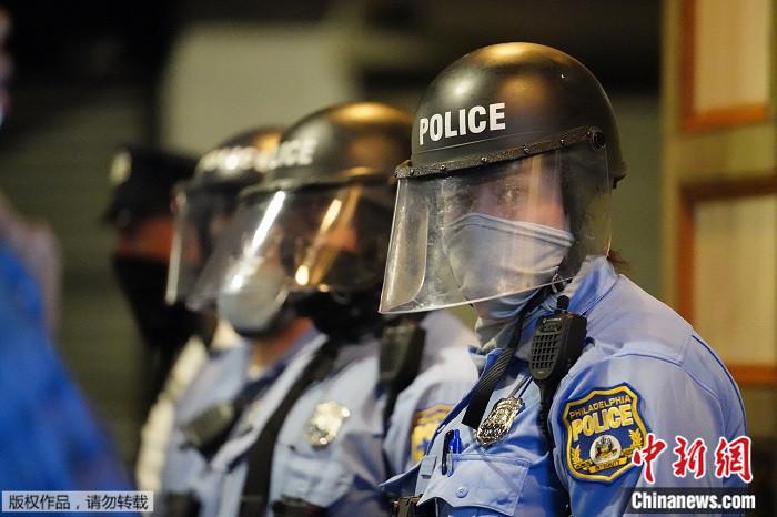 美费城反种族歧视抗议持续！特朗普欲派国民警卫队