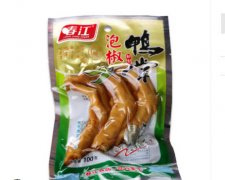 广西著名商标“春江”泡椒鸭掌菌落总数超标