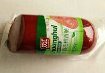 双汇啤酒拍档香肠菌落总数超标