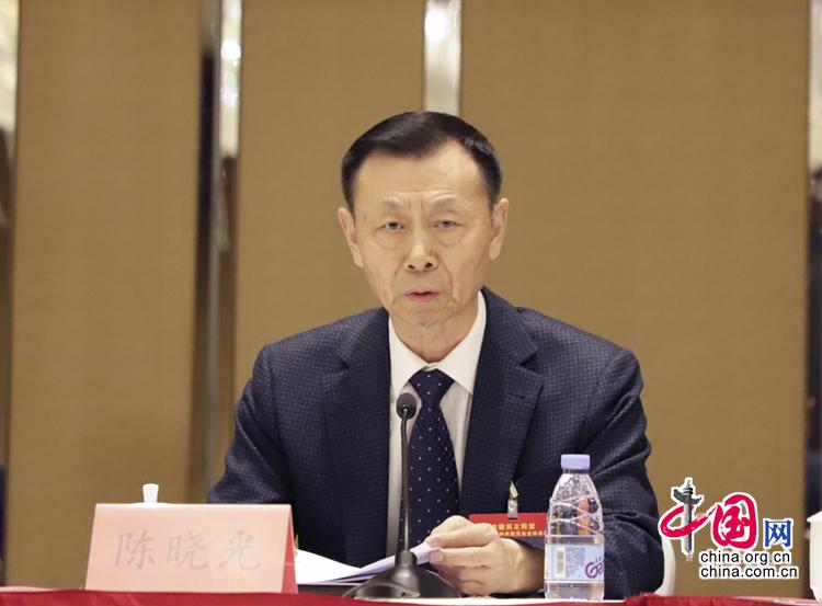 民盟十二届四中全会开幕 丁仲礼：不忘合作初心 勇担参政党使命