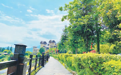 靠山巧“吃山”风景变“钱景”
