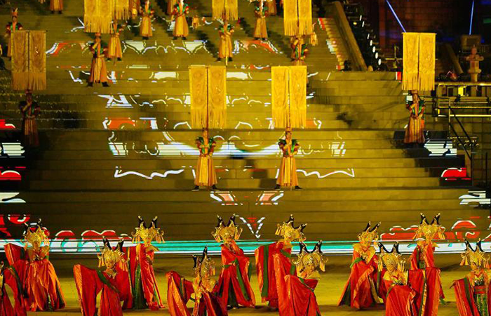 《寻梦滕王阁》大型实景演出在南昌正式公演