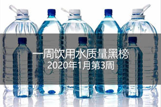 一周饮用水黑榜：五大连池市大沾河饮品公司苏打水再次被检出溴酸盐超标