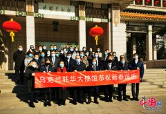 乌克兰驻华大使携大使馆全体外交官到访中国美术馆 共贺新春