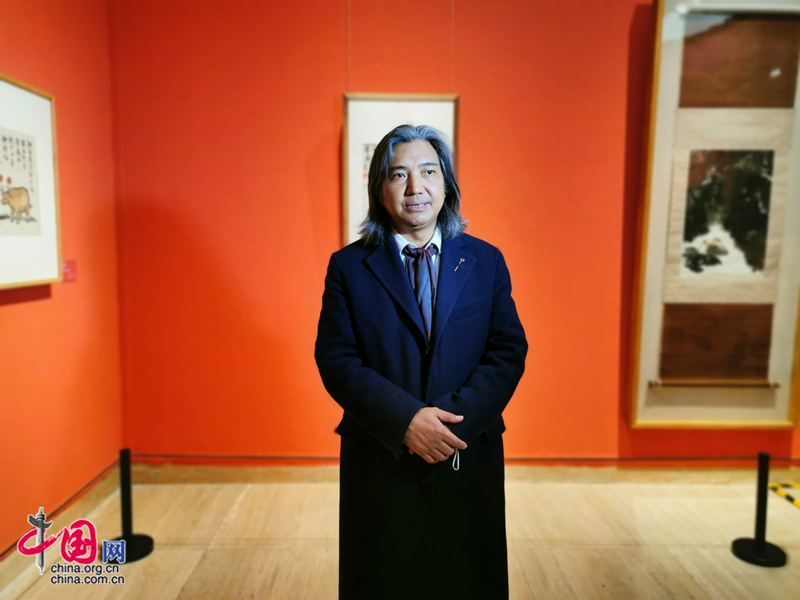 乌克兰驻华大使携大使馆全体外交官到访中国美术馆 共贺新春