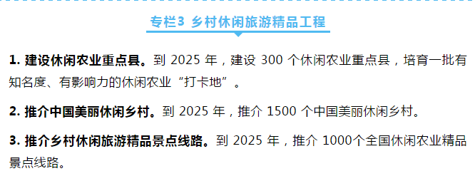 中国发布全国乡村产业发展规划 和旅游息息相关