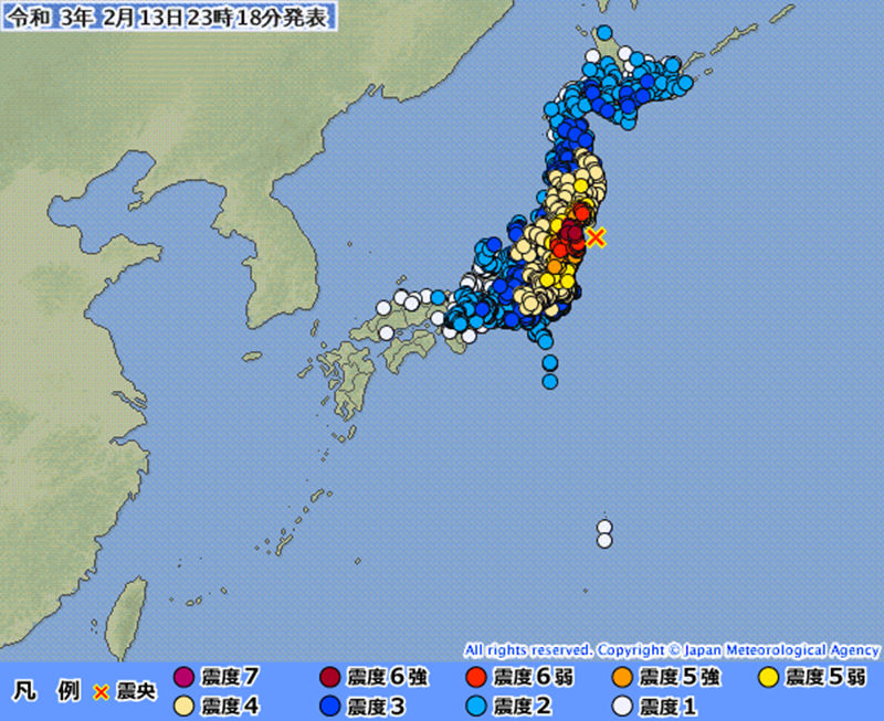 专家指日本福岛近海地震属“3·11”大地震余震