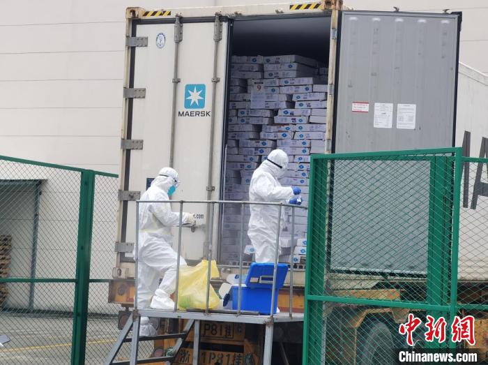 浙江成功阻断五批阳性进口冷链食品流入市场共计332.78吨