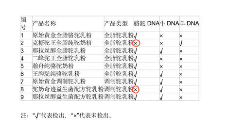 驼奶粉掺假调查：含量可定制、宣称能“抗癌”
