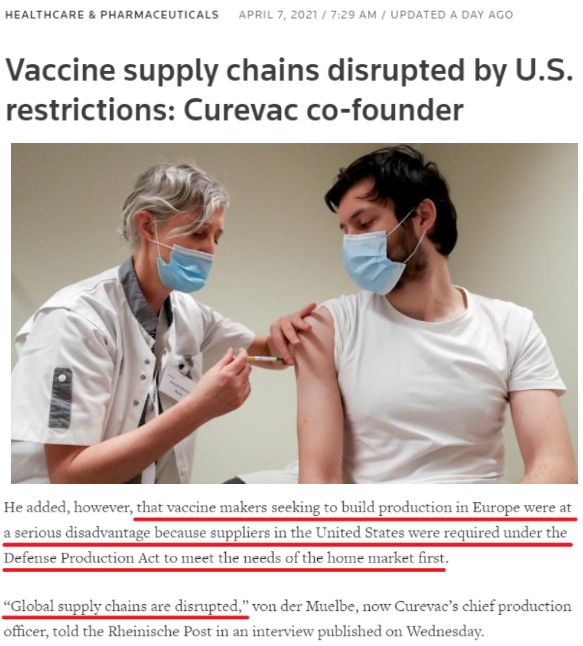 自称要搞“疫苗外交”，美国想给世界“画大饼”？