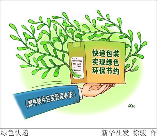 避免快递过度包装 防止污染环境