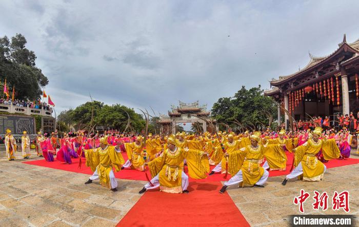 妈祖祭典。　徐国荣摄