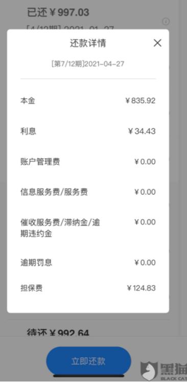 国美金融遭多人投诉：借款人失业加母亲重病依旧被暴力催收  另有人除还利息外还被按月收取担保费