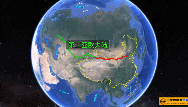 世界最长沙漠高速路怎么修成的？看这个三维视频，太震撼！