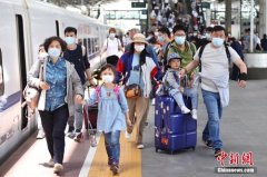 全国铁路“五一”假期运输结束 发送旅客1.17亿人次