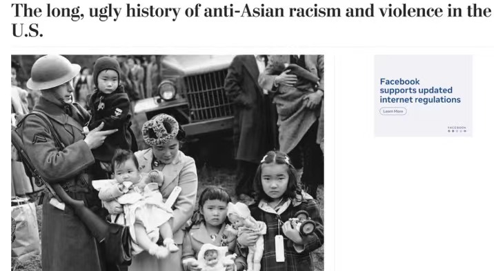 针对亚裔的仇恨犯罪案件激增 美媒：美国走向种族公正太难！