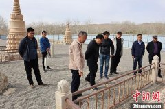 敦煌莫高窟25个佛塔遗址启保护修缮