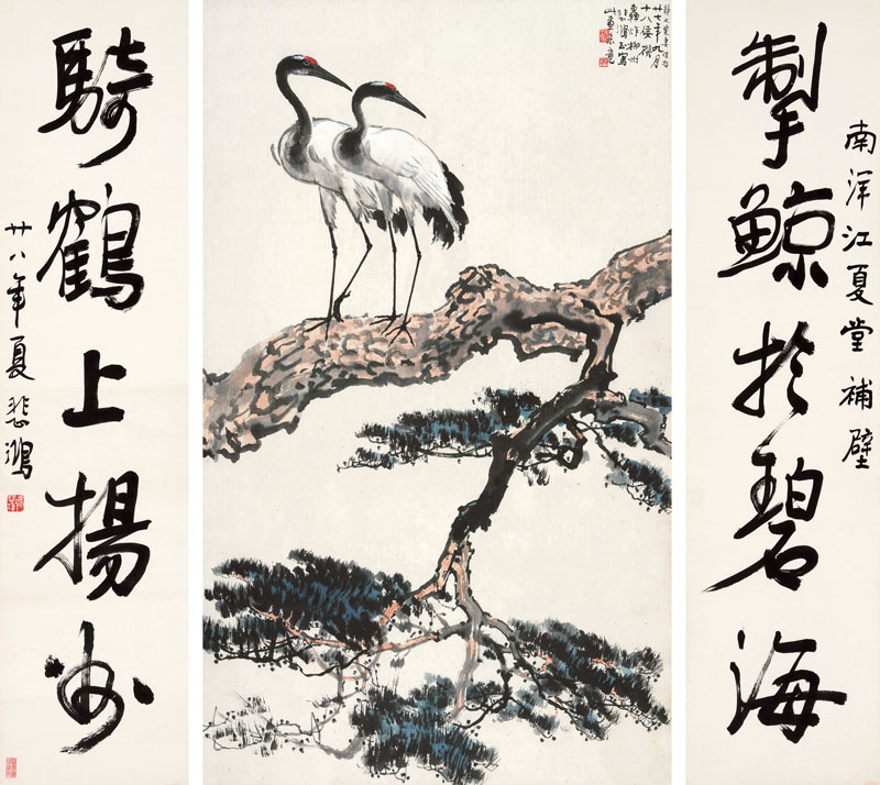 李可染《长征》、里希特《柱列》领衔嘉德春拍 《长征》估价超1.2亿元