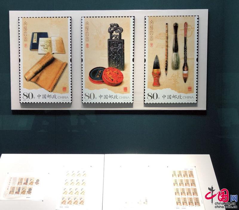 “故宫主题邮票特展”推出 邮票与文物合璧呈现