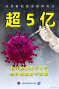 全国新冠疫苗接种超5亿剂次