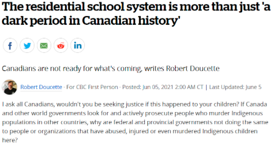 加拿大人权丑闻集中曝光:原住民惨遭迫害 军队里性侵成风