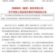 上交所向海南椰岛发问询函，是否存在“蹭概念”信息披露违规行为