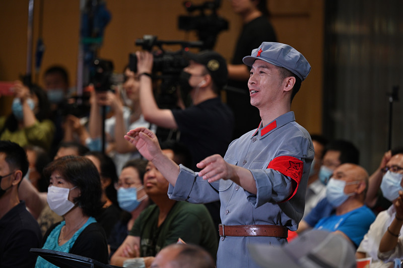 老中青三代艺术家齐聚国家大剧院畅谈《长征组歌》