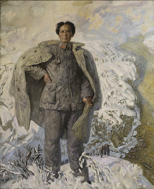 沈尧伊作品展亮相国家大剧院 “长征三部曲”重温历史