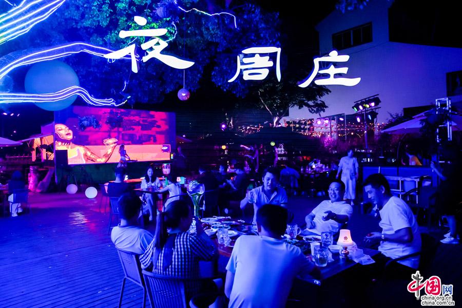 当国风遇见夜周庄 又见千年古镇人间烟火气(图)